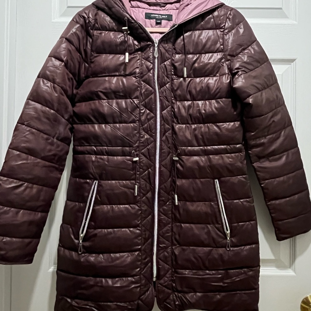 Women's Quilted Puffer Coat with Hood